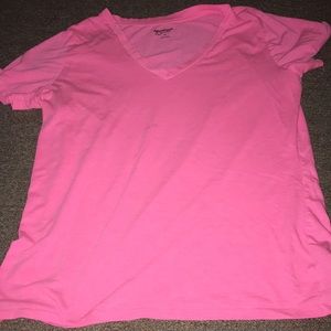 Light Pink Arizona Jean Company V-Neck